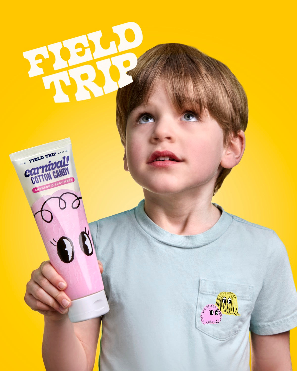 Field Trip Kids Carnival Shampoo Product Detail - Tear Free Formula
