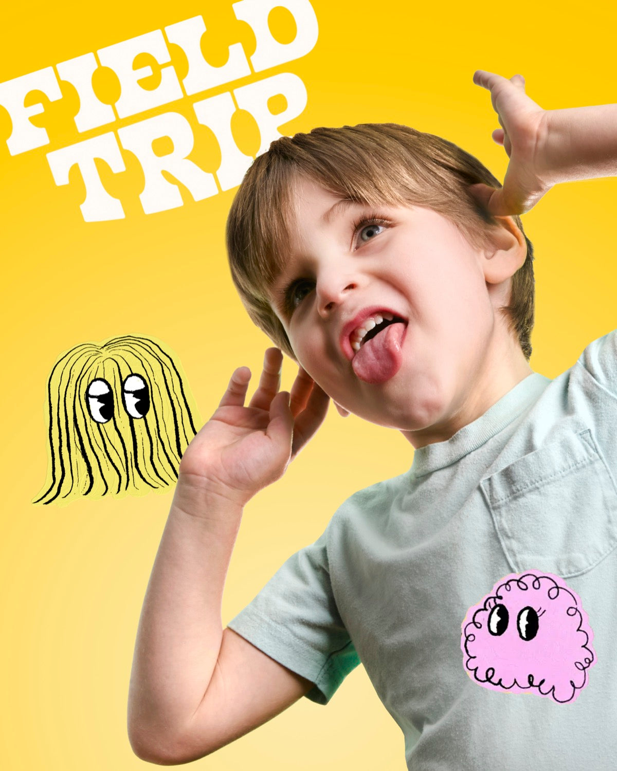 Field Trip Kids Complete Set - Shampoo Conditioner Detangler